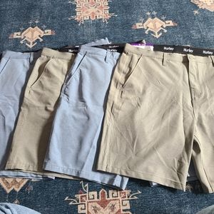 4 pairs Hurley men's shorts